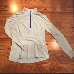 Lululemon baby blue 1/2 zip SZ 12 💙